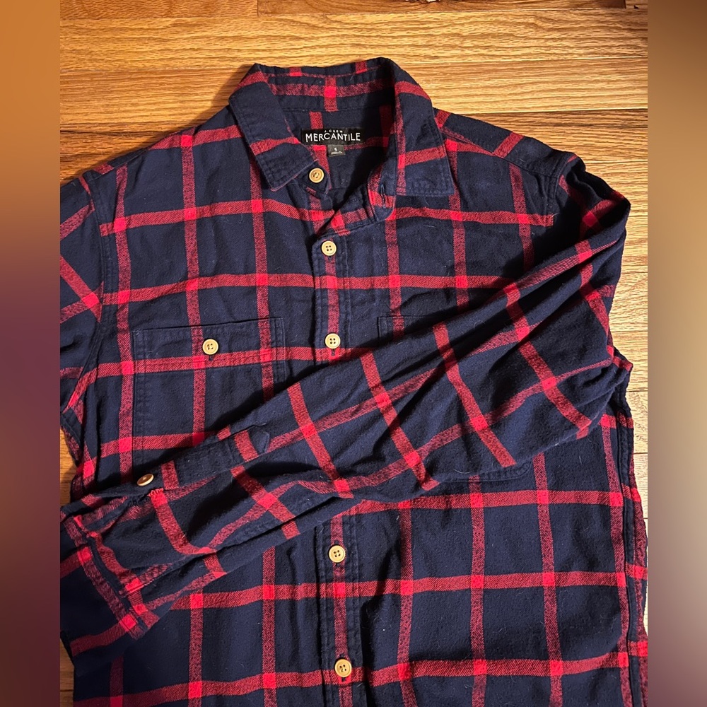 JCrew flannel button up